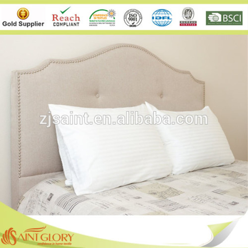 good quality 300TC satin stripe hotel pillow case