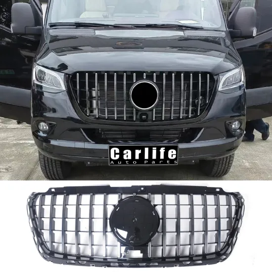 ABS Car Grilles for Mercedes Benz Sprinter 2018-2022 - Upgrade GT Grille Look