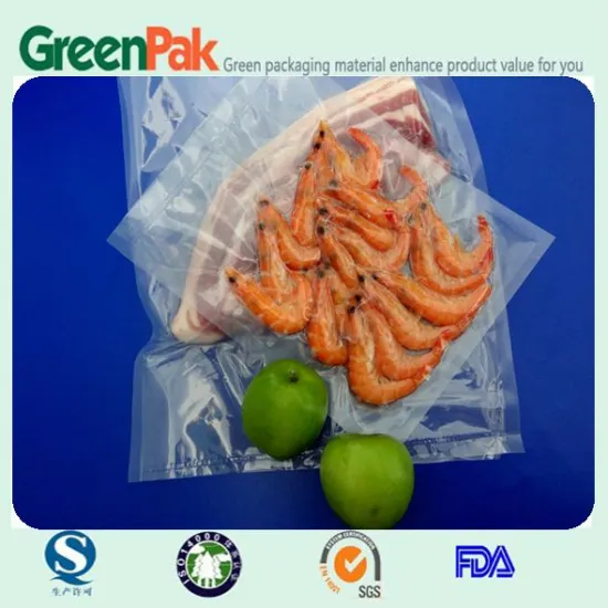 2013 SGS nylon pe barrier vacuum shrink bags