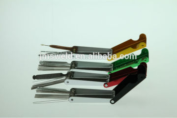 Small convenient, strong toughness, slag. Go to the solder tip cleaner