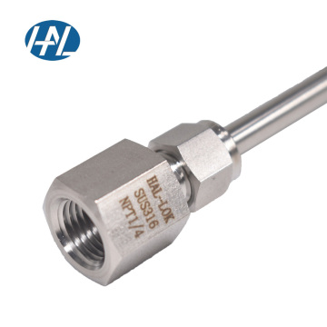 Swagelok Stainless Steel Female Connector Tube x Female NPT Adapter