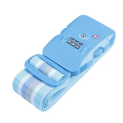 TSA Luggage Ribbon Belt Digital lock for International Travel