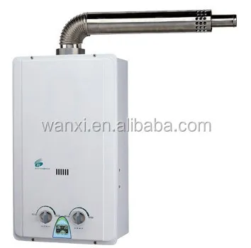 Double Pipe Balanced Exhaust Gas Water Heater