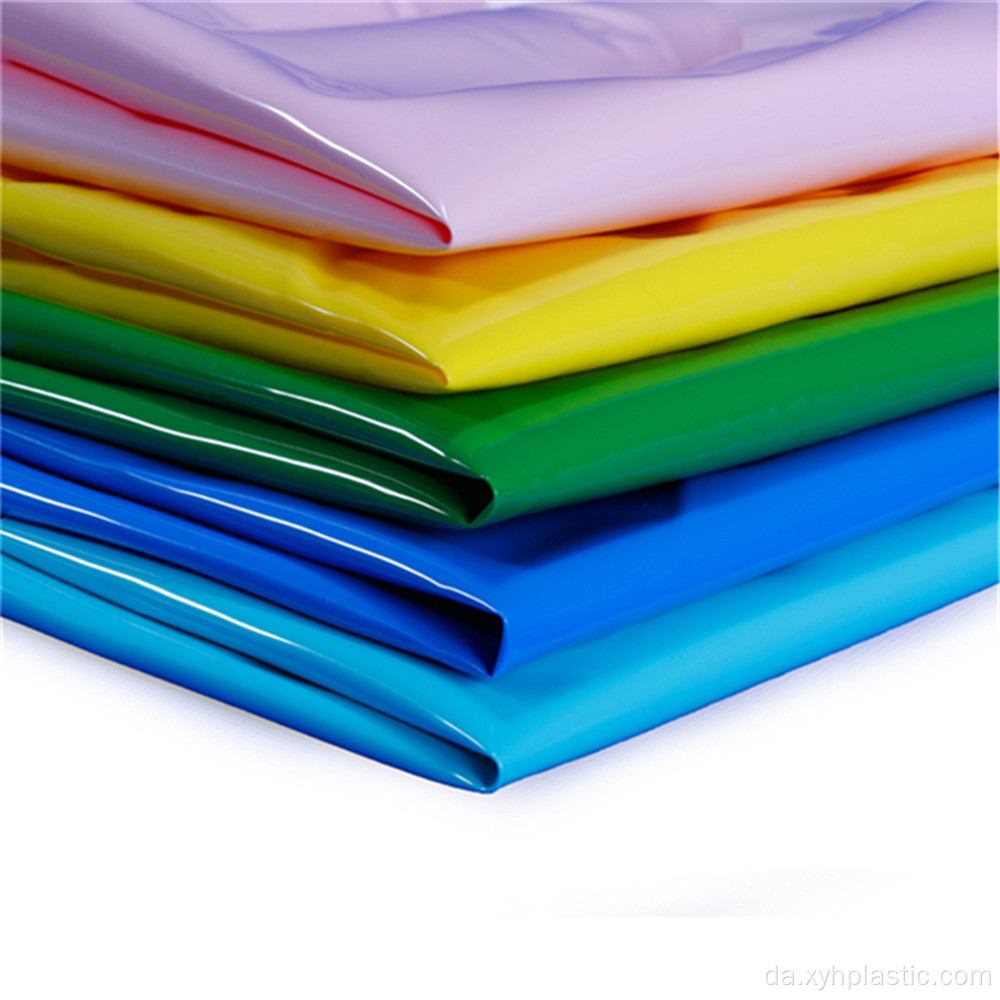 Farverig PVC-film til emballering