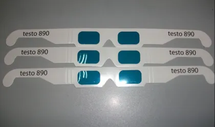 Red Red Decoder Glasses,blue Blue Decoder Glasses, Decode 3d Glasses Decoder Paper Decoder