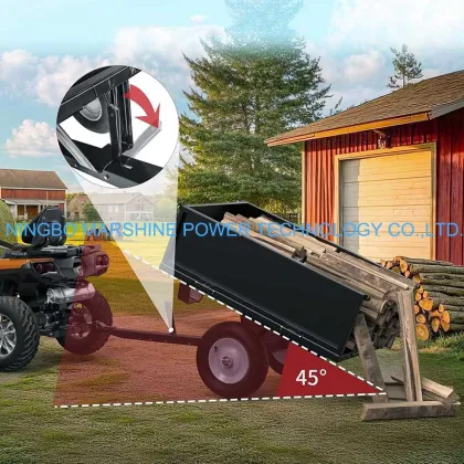 Small ATV Utility Trailer Single Axle 500LBS Trailer Utility