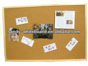 Wood Framed Cork Board Exporter bulletin board