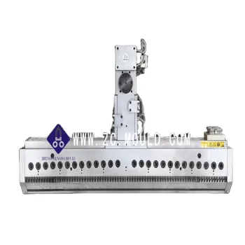 High-Quality Flat Dies with External Deckle Systems for Stretch Film and Casting Film Production