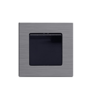 16AX Stainless Steel Switch 1Gang 1Way Wide Rocker