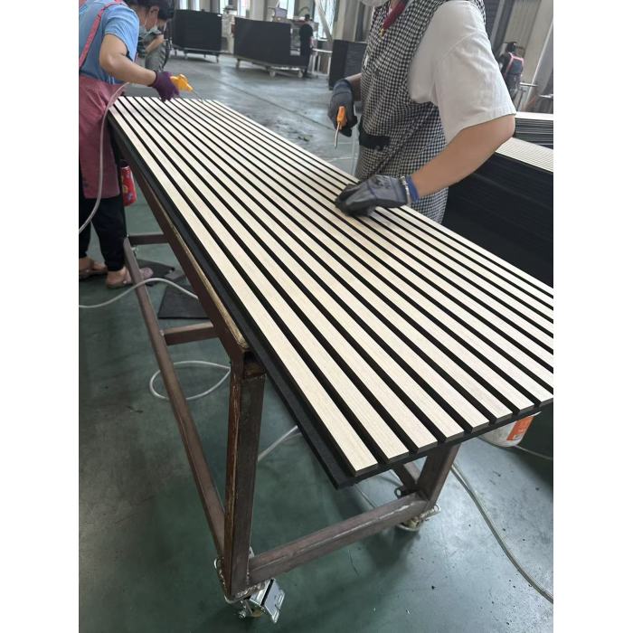 Panel Akustik Perindustrian Chic Estetika Perumahan Perumahan Harmoni Perumahan Multilayer Multilayer Pembatalan Kebakaran Keselamatan B1 B1