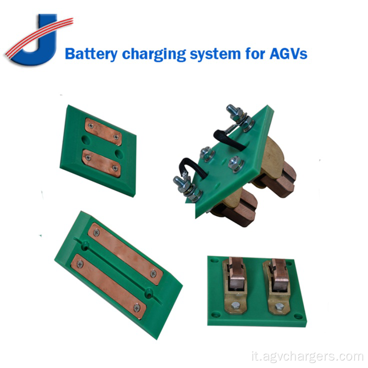 Sistema di carica della batteria a 2 fasi Contatti di ricarica della batteria