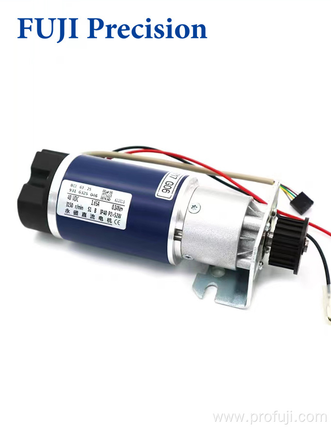 Permanent magnet DC door motor for 89717 elevator