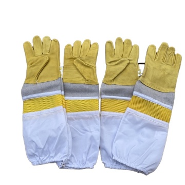 Goatskin Bee Gloves with Wrist Protector: Ideal Choice for Beekeepers and Supplier