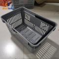Supermarket Single Handle Shopping Plástico Cesto de Hand