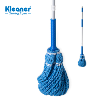 Kleaner Home Ratchet Twist Mop: Easy Cleaning with Microfiber Head