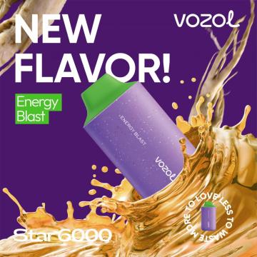 Vozol Star 6000 Puffs Kit descartável atacado