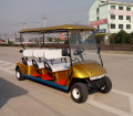 Carros de golf eléctricos con pilas para 6 pasajeros