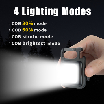 Wholesale 5W Rechargeable COB Work Light - Pocket Flashlights, Camping Keychain Flashlight, Mini