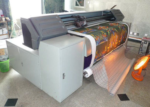 Sabuk otomatis sistem tekstil Digital Printer Ink-jet 1840mm kain lebar