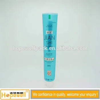Unsealed Tail 100g Packaging Tube For Toothpaste Herbalist Triple Action