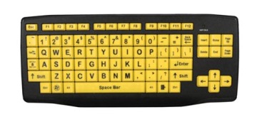 High Visibility Keys keyboard