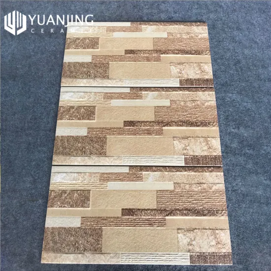 Hot Sale: 200x400mm Rustic Villa Matte Glazed 3D Concave Convex Antique Exterior Wall Porcelain Tiles