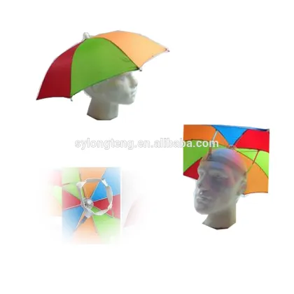 Durable hat umbrella , easily to use and carry, chinese nice umbrella