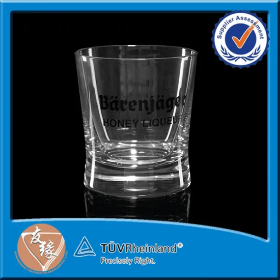Wholesale 10oz Custom Polish Mouth Blown Whisky Glass