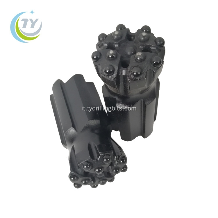 Bit pulsante di trapano thread retrac t38 da 76 mm