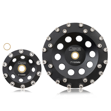 Segmento da 4-7 pollici Segmento Diamond Ruota per terrazzo, cemento e marmo