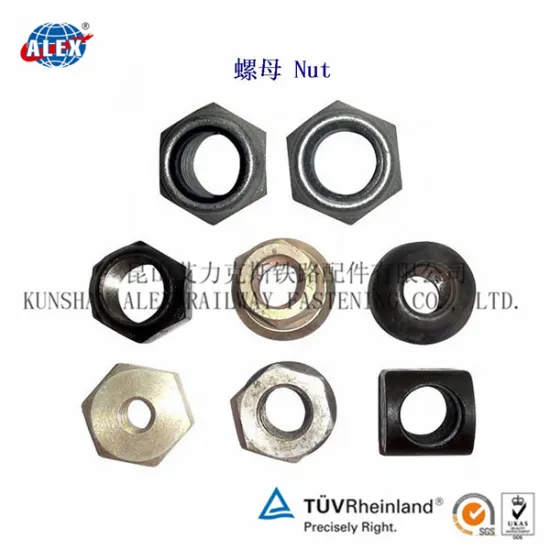 China factory Railroad Nylon Nuts Railway Rail Fasteners, Railway accessory supplier Railroad Nylon Nuts