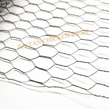 Pagar Kawat Coop Chicken Galvanized Hexagonal Wire Mesh