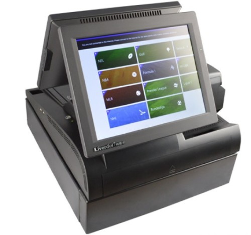 24 hours convenient store 12" All in one Touch screen POS system