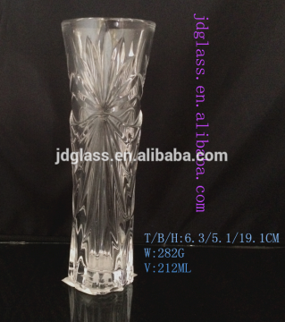2016 new design glass vase