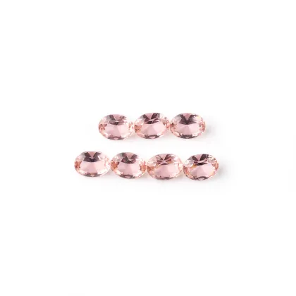 Round Cut Morgan Pink Color Gems Loose Gemstone