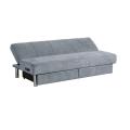 Two Drawers Futon Sofa Bed Adjustable Couch Sleeper