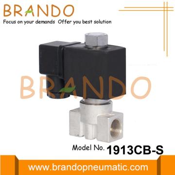 2-Way Normally Open Stainless Steel Solenoid Valve 220V