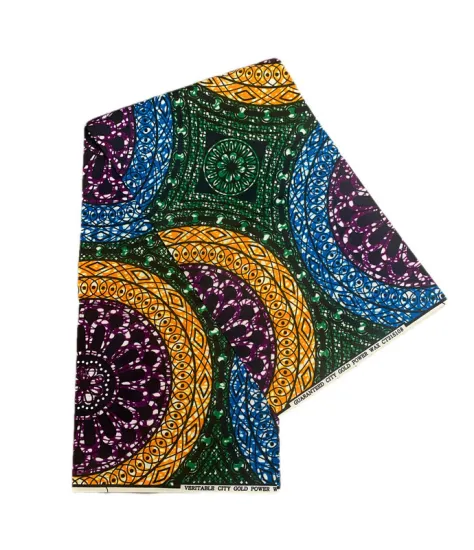 ankara wax polyester fabrics for bags
