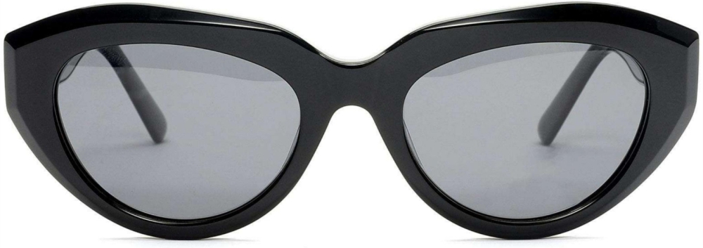 Belieye Retro Cat Eye Acetate Frame Sunglasses