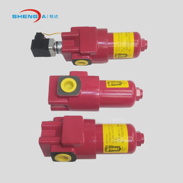 low temperature inline high pressure oil filter housing