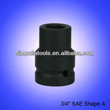 3/4" Sae Impact Socket/(Shape A)