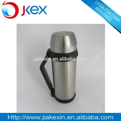 Insulated tea pot, 1.5L steel hot cold flask