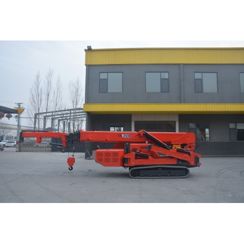 8 тонн Crawler Spider Crane со складной ногой