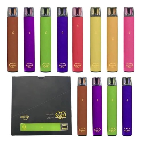 Bulk Puff Max Rechargeable Disposable Vape Pen Device