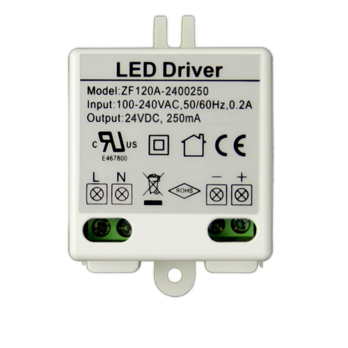 6W 24 V -os műanyag tok DC LED Power Driver