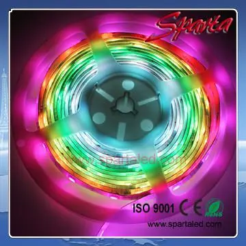 12 Volt Multi-Color LED Adhesive Rope Lights 3M Adhesive Tape Back
