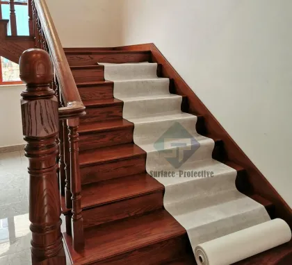 white sticky felt needle punched non woven fabric