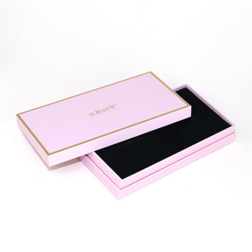 Sztywne twarde obudowy różowy zdejmowany papierowy pudełko na papier