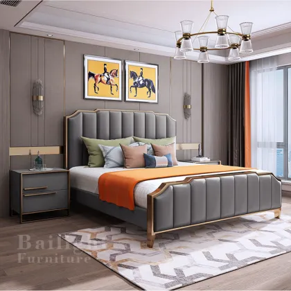European Classical Luxury Bedroom Furniture