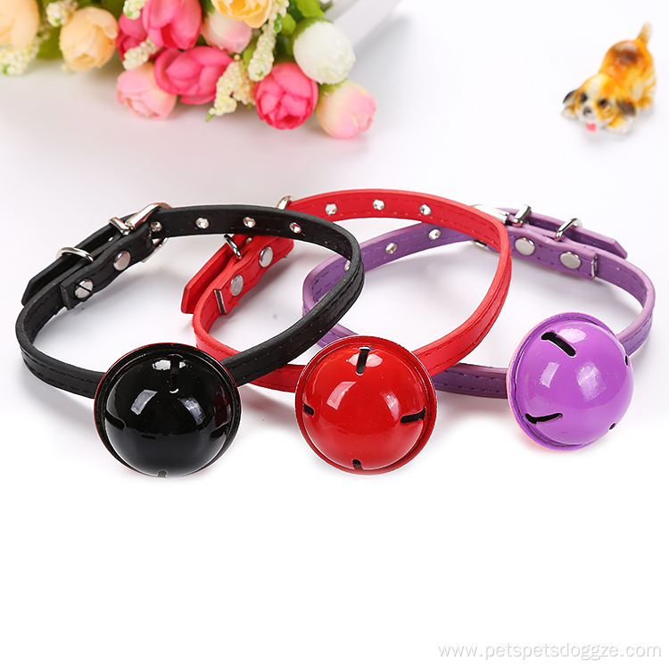 Cute Kawaii Pet Cat Adjustable Collar With Bells